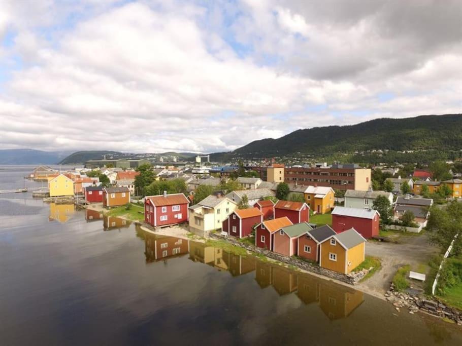 Sjogata Riverside Rental And Salmon Fishing Mosjoen Exterior photo